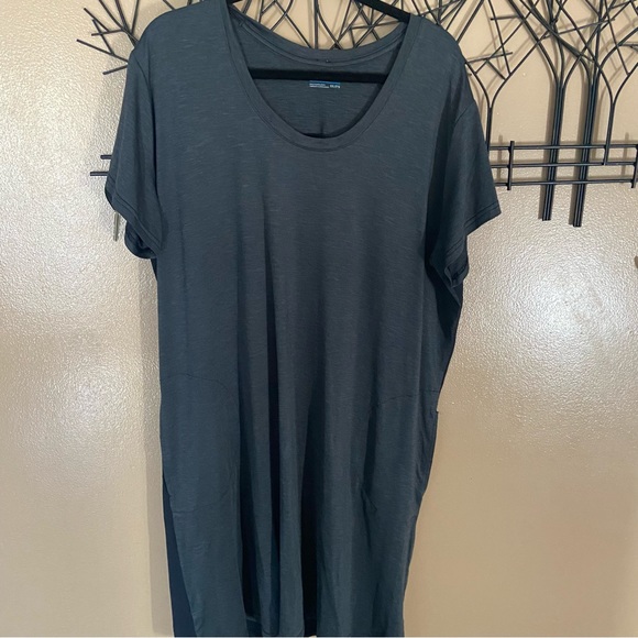 Columbia short sleeve tee dress gray/black size XXL - Picture 1 of 11